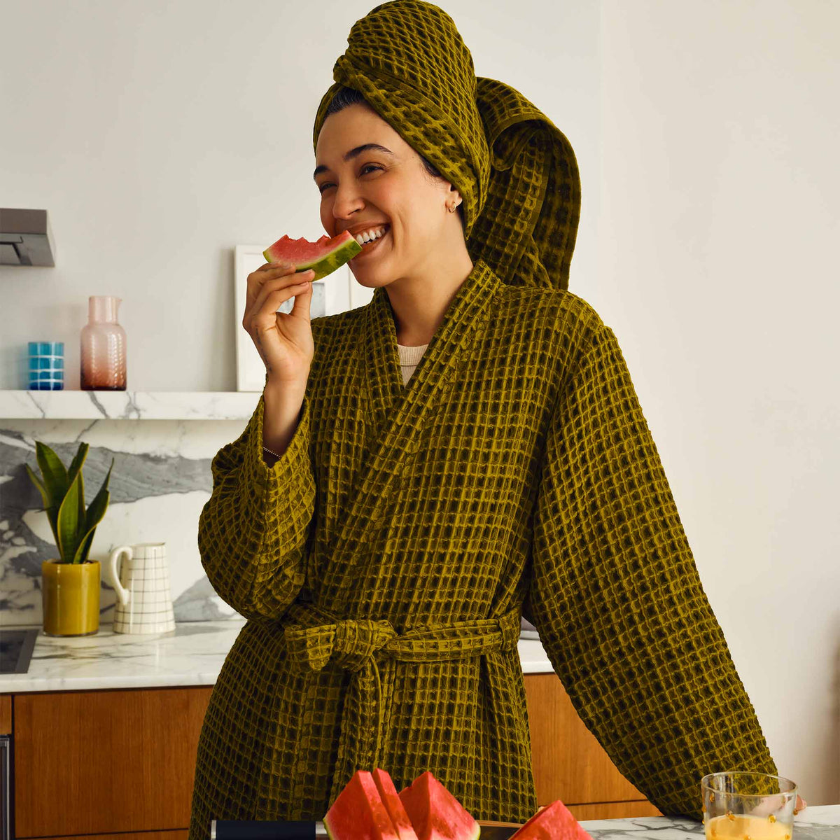 Dreamweave Waffle Robe - Last Call